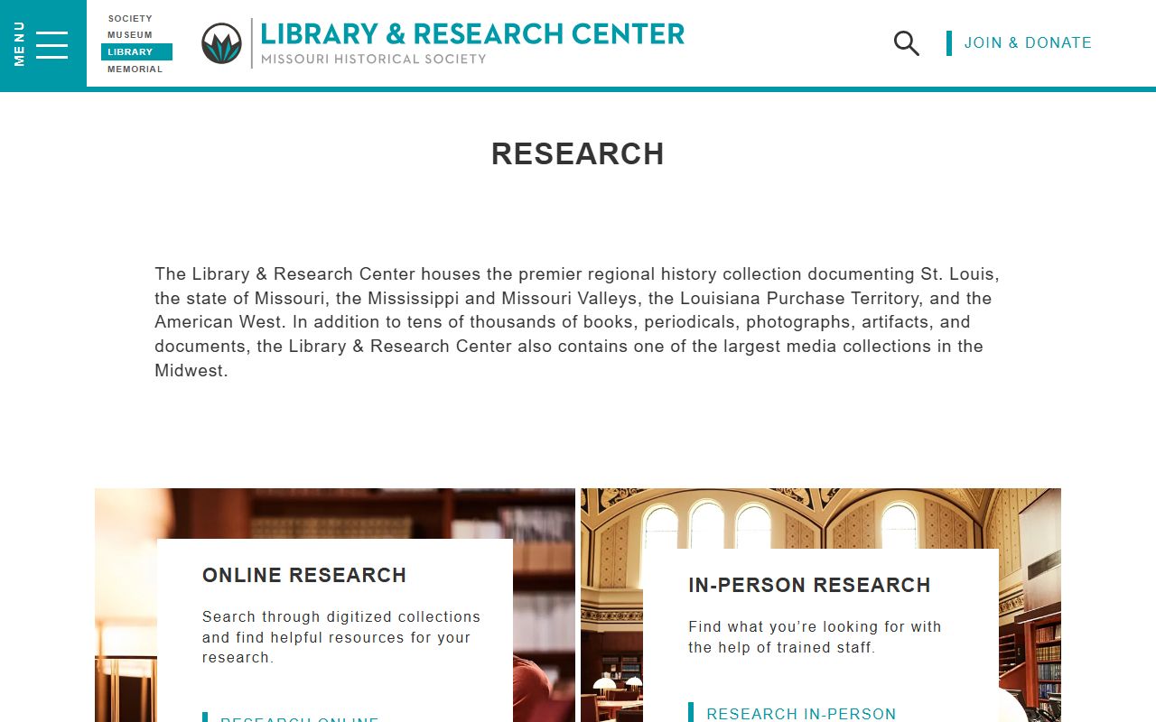 missouri history museum st. louis genealogy research