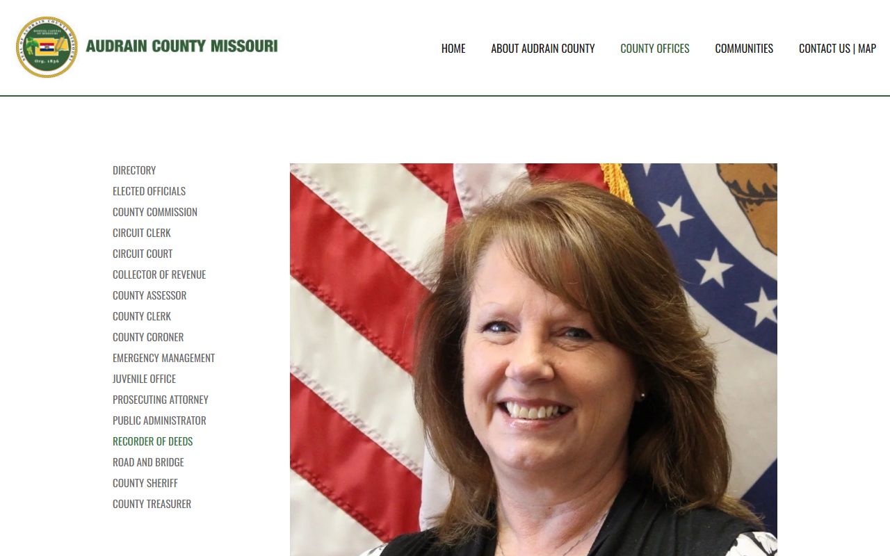 audrain county recorder of deeds office genealogy records