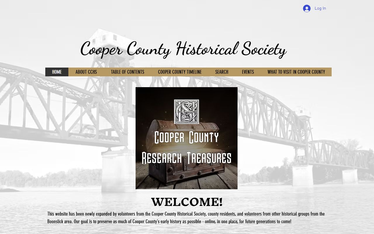 cooper county historical society genealogy research center pilot grove missouri