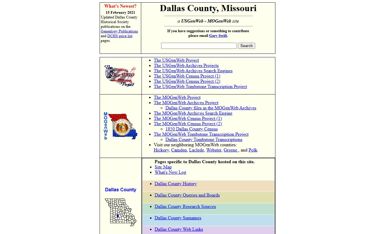dallas county missouri genealogy records mogenweb page