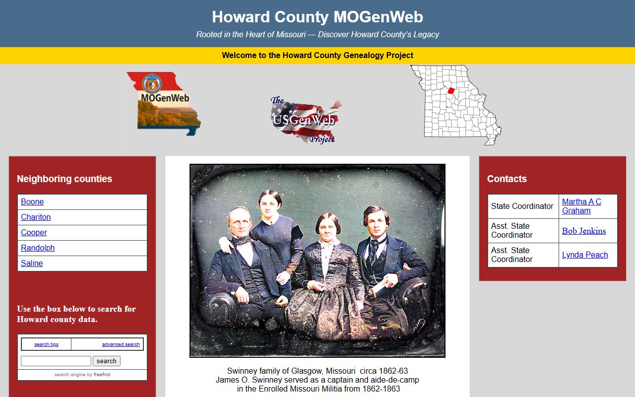 howard county genealogy records mogenweb research page