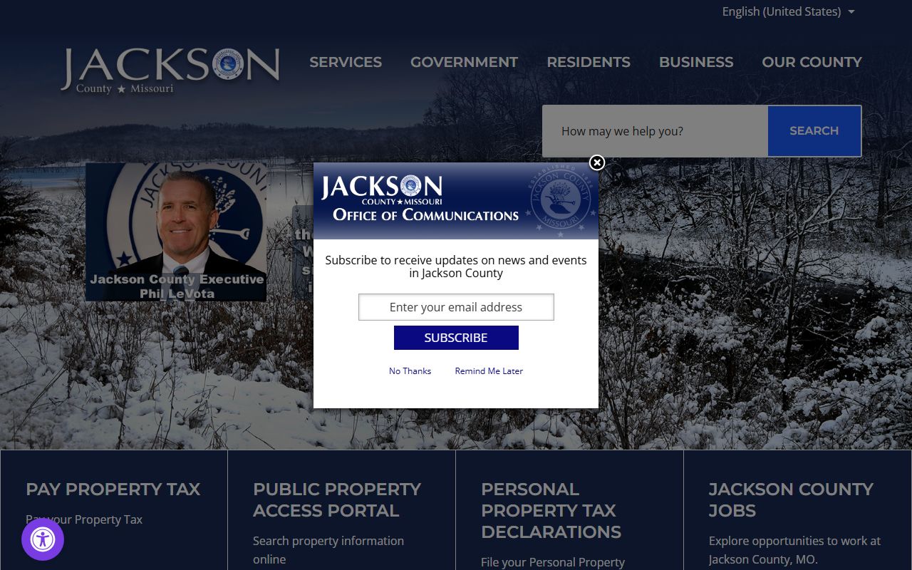 jackson county government website for genealogy records