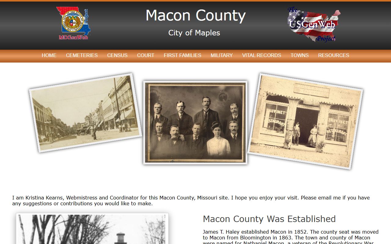 macon county missouri genealogy records mogenweb page