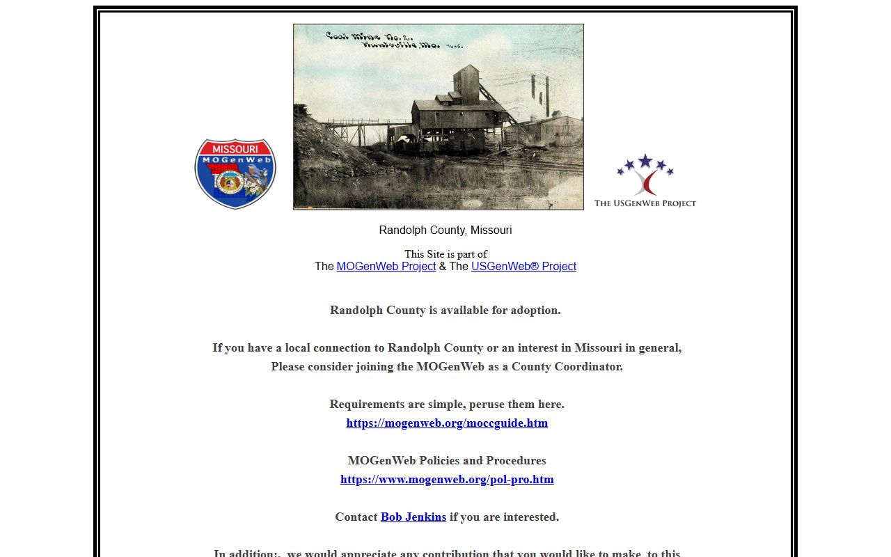 randolph county genealogy records mogenweb page
