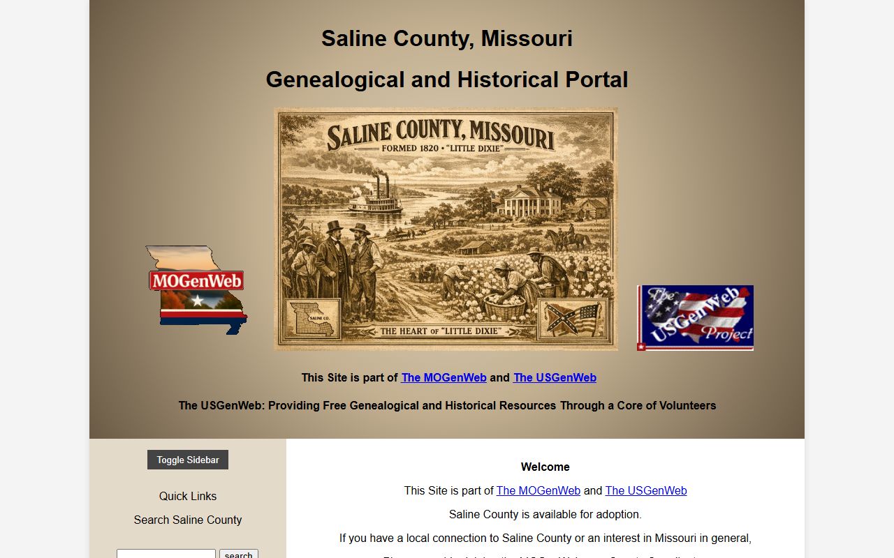 saline county genealogy records mogenweb