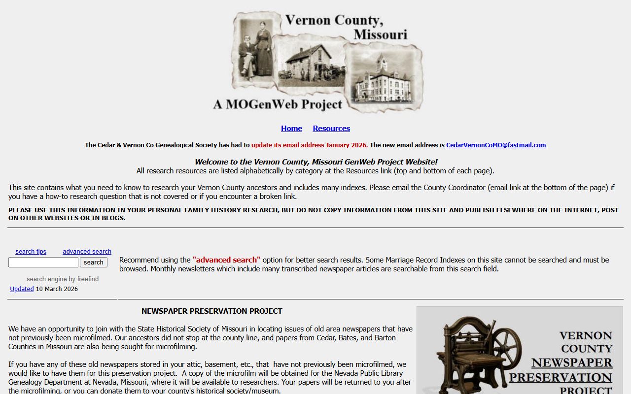 vernon county genealogy records mogenweb